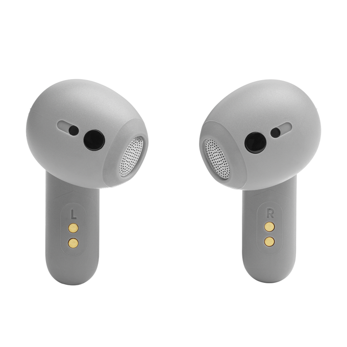 JBL Live Flex - Silver - True wireless Noise Cancelling earbuds - Back image number null